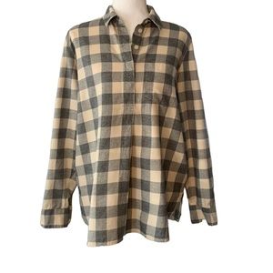 Madewell Women’s Classic Ex-Boyfriend Button-Back Shirt Size Small